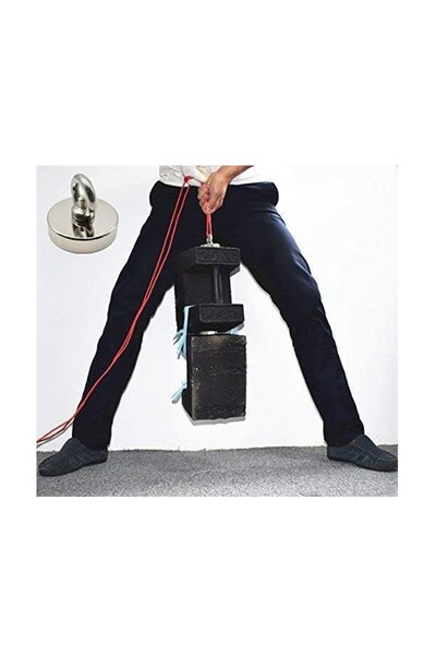 Hdg Dekorasyon Pot Magnet Mıknatıs 60 mm  Halkalı Pot Neodyum Magnet Mıknatıs...