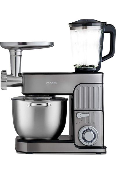 DMS GERMANY Stainless Steel Food Processor 3IN1 ,7 L ,2300 Watts