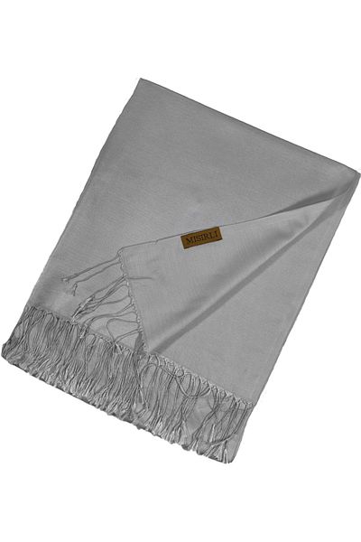 mim eşarp Solid Colored Corn Cocoon Shawl - Scarf Detailed