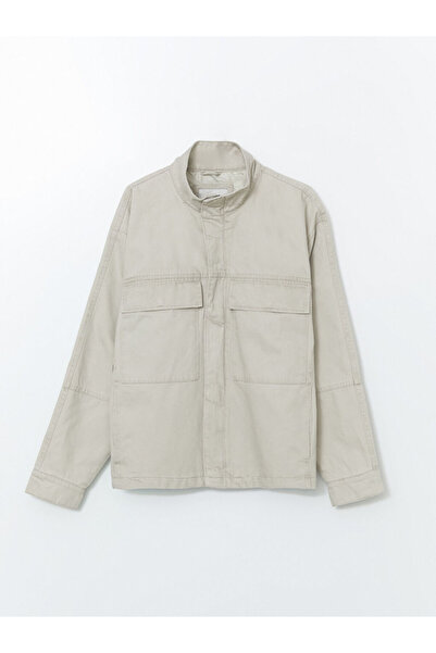 LC Waikiki معطف XSIDE قياسي بياقة واقفة للرجال