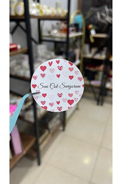 arl etiket tasarım dijital baskı merkezi ملصق على شكل قلب مكتوب عليه أحبك كثي...