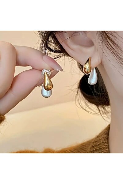 Minnoş Dükkan Su Damlası Küpe