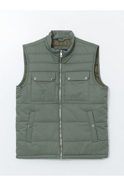 LC Waikiki LCWAIKIKI Classic Standard Fit Stand Collar Men's Inflatable Vest