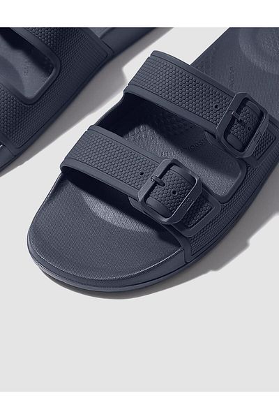 Fitflop Papuci pentru bărbați İqushıon Gs9 cu cataramă dublă bleumarin