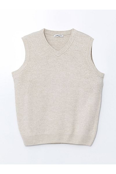 LC Waikiki LCWAIKIKI Classic Standard Fit V-Neck Men's Knitwear Sweater