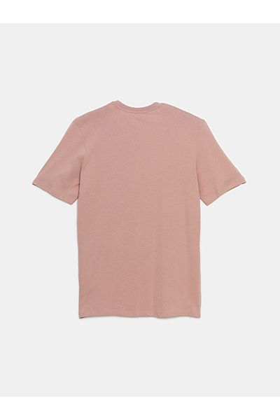 LC Waikiki Ανδρικό μπλουζάκι LCWAIKIKI Classic Crew με λαιμόκοψη κοντό μανίκι με στάμπα χτενισμένο βαμβακερό ανδρικό μπλουζάκι