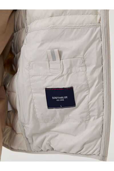 LC Waikiki SOUTHBLUE Стандартна форма з високим коміром Чоловічий надувний пуховик