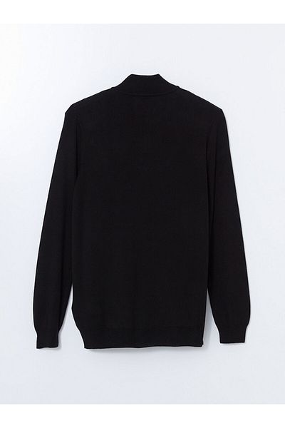 LC Waikiki LCWAIKIKI Classic Stand Collar Long Sleeve Men's Knitwear Sweater