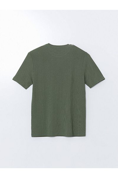 LC Waikiki LCWAIKIKI Klassisches, kurzärmliges, bedrucktes Herren-T-Shirt mit Rundhalsausschnitt