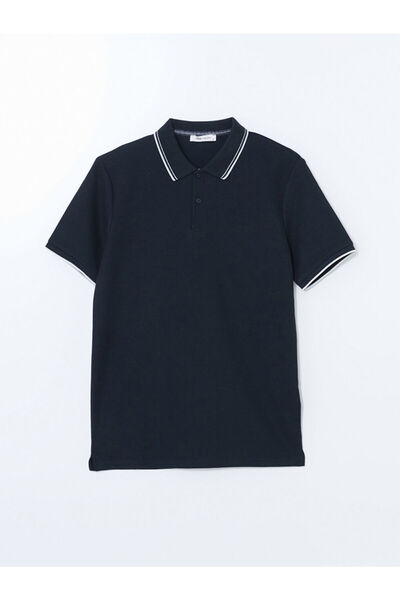 LC Waikiki Quality Parts from Celebi Store |   Polo Neck Men's Textured T-Shirt