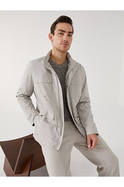 LC Waikiki Ανδρικό παλτό με κουκούλα SOUTHBLUE Standard Fit