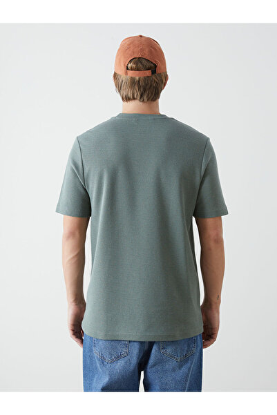 LC Waikiki Ανδρικό μπλουζάκι με κοντό μανίκι με λαιμόκοψη XSIDE