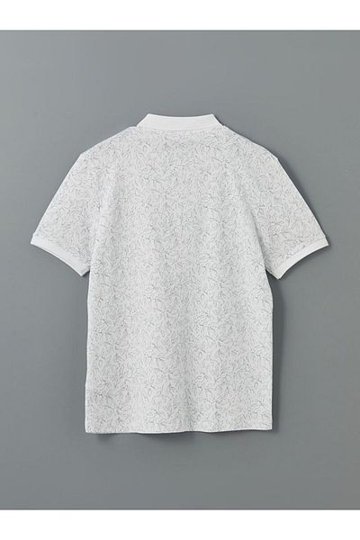 LC Waikiki LCWAIKIKI Klassisches Polo-Kragen Kurzarm-gemustertes Herren-T-Shirt