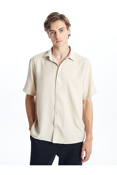 LC Waikiki LCW Vision Regular Fit Short Sleeve Men's Shirt