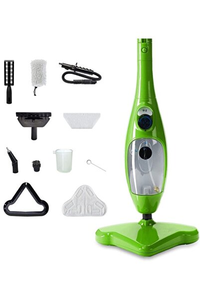 Fitness World منظف بخاري محمول 5 في 1 وممسحة أرضية