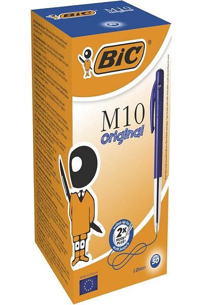 STOREMAX Ntwork Ballpoint Pen M10 Clic, 0.4mm, Box 50 Pcs Each Art 1087243