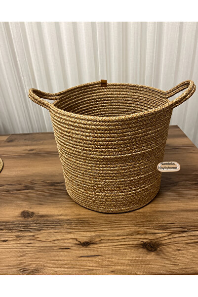 naylişhome Coș cadou pentru cadouri de 30cm-30cm cu mâner - Organizator multi...