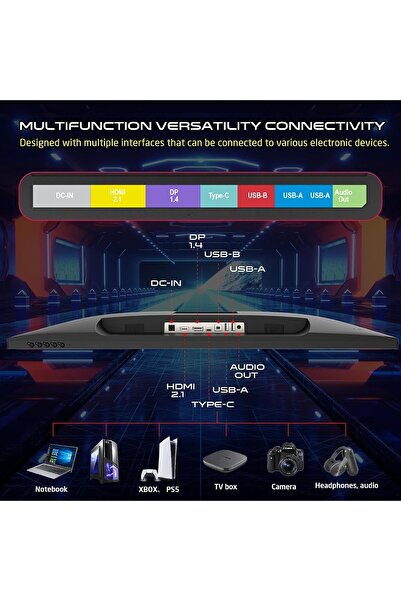 GAMEON GOP28UHD144IPS 28" 4K UHD, 144Hz, 0.5ms (MPRT)