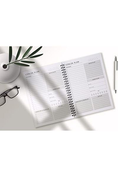 STOREMAX Modalist Promotion 120 Days Undated Spiral Planner - A5 Size, 60 Sheets (120 Sheets), 9