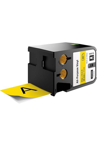 STOREMAX Multipurpose Vinyl (54 mm X 7 Mt), Yellow/Black 1868775 646268