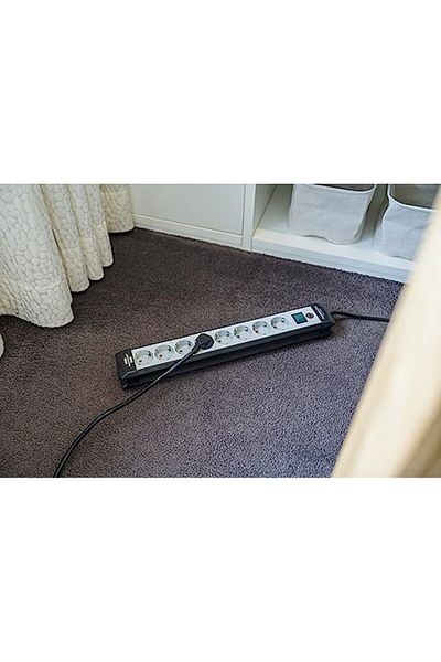 STOREMAX Power Strip - 3m Socket Outlet with 8 Sockets - Premium-Line 646268
