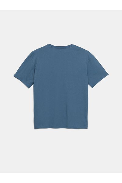 LC Waikiki Tricou pentru bărbați din bumbac pieptănat cu mânecă scurtă LCW ECO