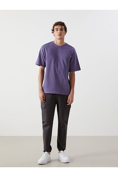 LC Waikiki Crew Neck Combed Cotton Men's T-Shirt