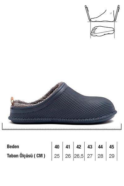 GEZER Επώνυμα ανδρικές βελούδινες παντόφλες Comfort Sole Eva House