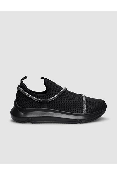 Cabani Tricoturi negre Pantofi sport damă 