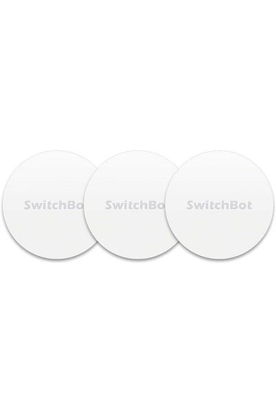 STOREMAX Muartshop 3Pcs Nfc Sticker Labels, Ntag216 30 mm 888 Bytes Labels with Switchbot Devices