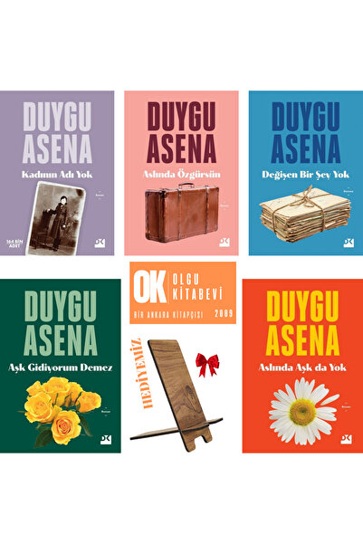 Doğan Kitap Kadının Adı Yok - Aslında Özgürsün - Aşk Gidiyorum Demez /telefon...
