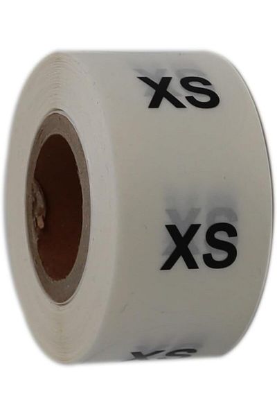 STOREMAX Jvnnshop Labels , Ready Take Fast Take Pp Transparent Size(Size) Label 25mm X 25mm Diameter 500 in a Roll