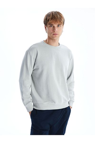 LC Waikiki Lcw Crew Neck Long Sleeve Men's Sweatshirt Fast Fashion