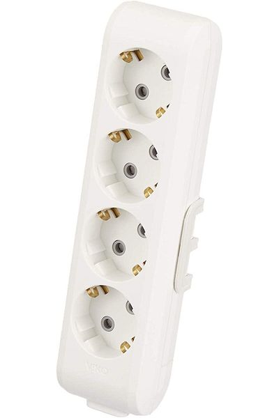 STOREMAX Multi-Let Quadruple Child Kısaka with Socket Grounded and Protected Terminal Block 646268