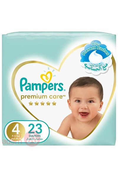 Pampers PREM/CRE NO 4(8-14 KG) 23PC