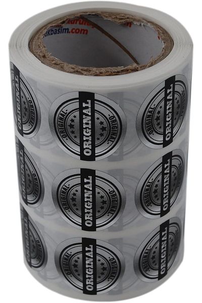 STOREMAX Muartshop Labels , Ready to Buy Buy Fast Original(Original) Label Pp Metallized 25mm Diameter 1000