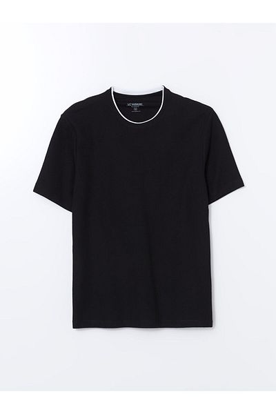 LC Waikiki LCWAIKIKI Klassisches Herren-T-Shirt mit Rundhalsausschnitt und kurzen Ärmeln