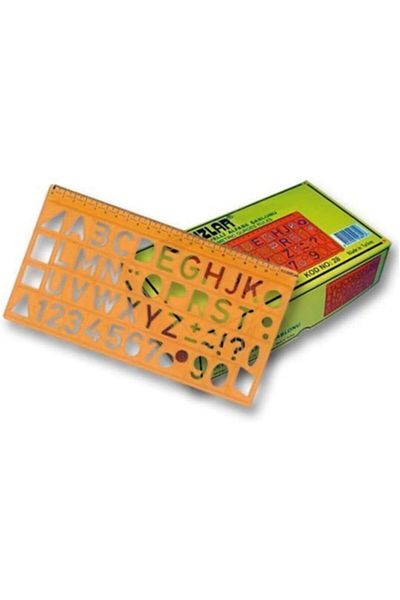 STOREMAX Jvnnshop No:028 Letter Template 22 Cm. 646268
