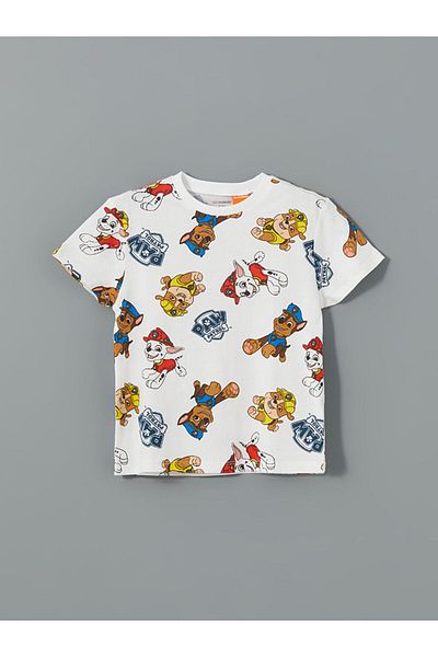 LC Waikiki Nou sezon Paw Patrol Imprimat băieți tricou 2 piese - S5DD19Z1