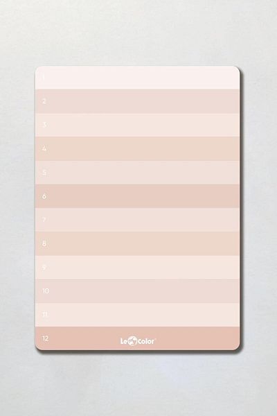 STOREMAX Lvnshop Natural Planner Block - Color Numbered, Lv 224120
