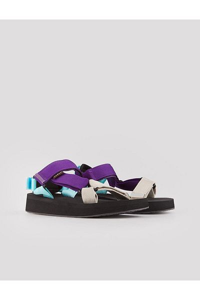Cabani Purple Women's Flat Sandals