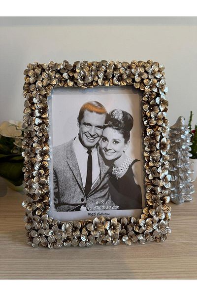 MGS COLLECTION Decorative Picture Frame Daisy Frame 15X20 cm