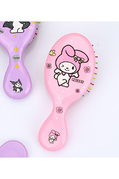 Livava Χτένα για κορίτσια Melody - Οβάλ, Ροζ, 14x6