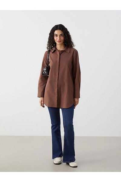 LC Waikiki Дамска туника-риза LCW Modest Regular Fit