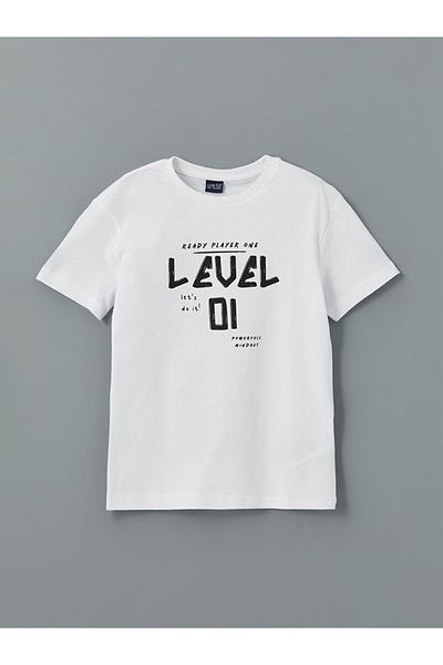 LC Waikiki New Season Crew Neck Boy's T-Shirt - S5I413Z4