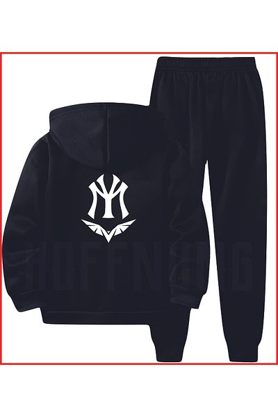 HOFFNUNG FULL ZIP M Y BAT ΝΕΟ ΓΚΡΙ υπερμεγέθη αθλητικά ρούχα