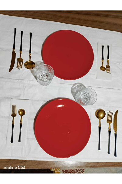 Güncü home Lux gold 6lı tatlı kaşığı