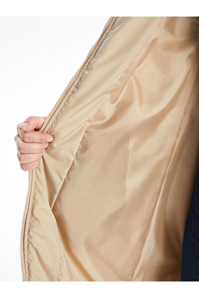 LC Waikiki Dámská prošívaná bunda Puffer - s kapucí