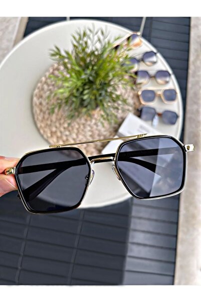 Roger Bacon Men's and Women's Sunglasses - Uv400 Glass Black-Silver