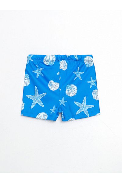 LC Waikiki New Season Elastic Waist Printed Boy's Boxer Swimsuit - S5L711Z4